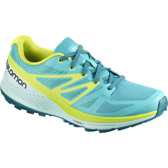 Salomon Singapore Womens Trail Running Shoes - SENSE ESE W Light Blue | 38175-NAYQ